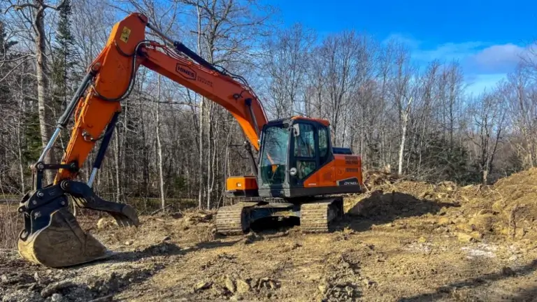 Hines Ground Service excavating Maine